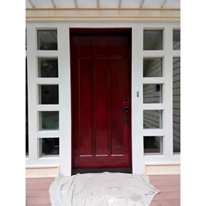 Mahogany door stain refinish Severna Park, MD Mahogany door stain refinish Severna Park, MD