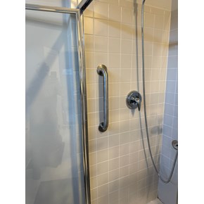 Installed grab bar in shower in Laurel, MD- Ace Handyman Services Laurel