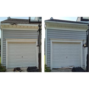 Replaced Fascia Board in Scaggsville, MD- Ace Handyman Services Laurel