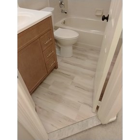 Bathroom Floor Installation Savage, MD- Ace Handyman Services Laurel