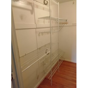 Install closet organizer shelves Silver Spring, MD- Ace Handyman Services Laurel