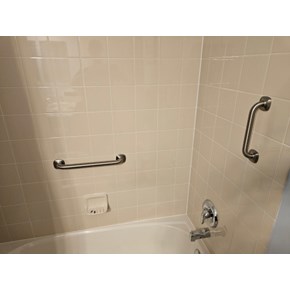 Installed two shower grab bars in Severna Park, MD- Ace Handyman Services Laurel