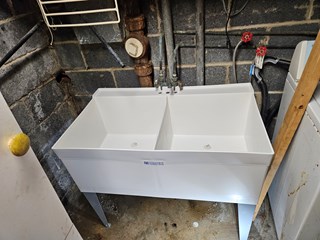 After- Replacing utility sink in Silver Spring, MD- Ace Handyman Services Laurel