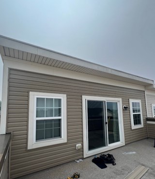 After- Replaced missing piece of siding in Beltsville, MD- Ace Handyman Services Laurel