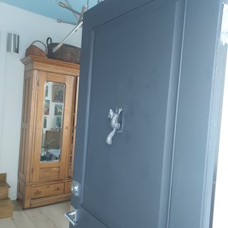 After- Repaint front door in Severna Park, MD- Ace Handyman Services Laurel