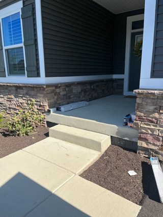 Before- Handrail Installation in Odenton, MD- Ace Handyman Services Laurel