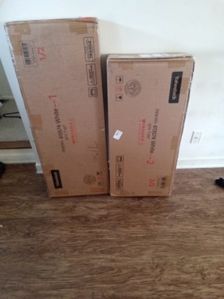 Before- Bakers Rack Assembly in Severn, MD- Ace Handyman Services Laurel