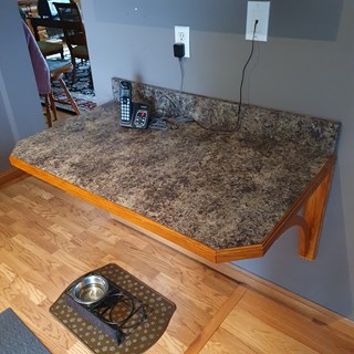 Before- Kitchen Countertop in Gambrills, MD- Ace Handyman Services Laurel