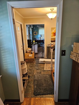 Before- Interior door installation in Severna Park, MD- Ace Handyman Services Laurel