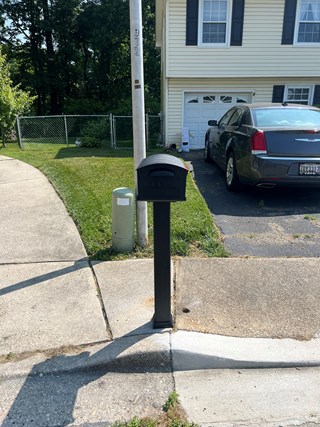 After- Mailbox replacement in Gambrills, MD- Ace Handyman Services Laurel