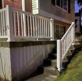 After- Exterior Handrail in Silver Spring, MD- Ace Handyman Services Laurel
