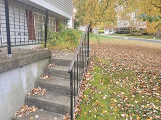 Before- Exterior Handrail in Silver Spring, MD- Ace Handyman Services Laurel