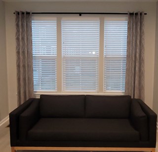 Before- Curtain Rod Installation in Crofton, MD- Ace Handyman Services Laurel