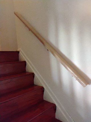 After- Interior Handrail Installation in Millersville, MD- Ace Handyman Services Laurel
