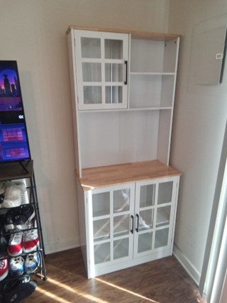 After- Bakers Rack Assembly in Severn, MD- Ace Handyman Services Laurel