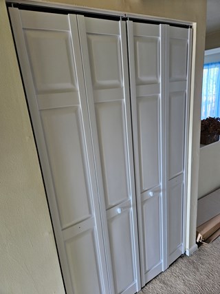 After- Installed bi-fold door in Laurel, MD- Ace Handyman Services Laurel