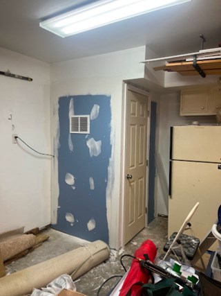 After- Build wall around AC unit in Laurel, MD- Ace Handyman Services Laurel