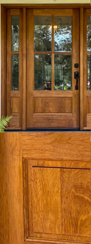 After - Stain and Refinish Door in Severna Park MD- Ace Handyman Services