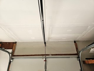 After- Garage ceiling drywall repair in Jessup, MD- Ace Handyman Services Laurel