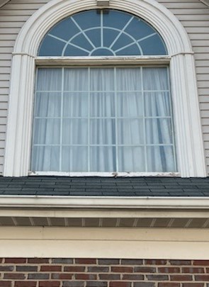 Before- Painted Dormer in Laurel, MD- Ace Handyman Services Laurel