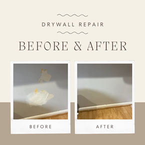 Drywall Repair & Touch Up Painting