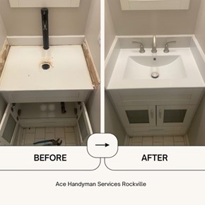 Sink and Backsplash Installation