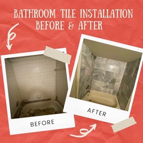 Bathroom Tile Installation