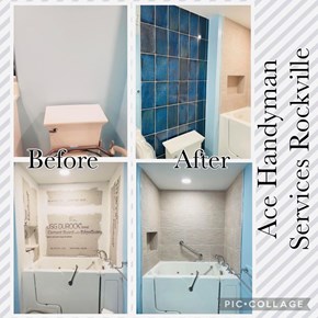Bathroom Tile Installation 