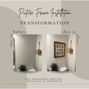 Picture Frame Install