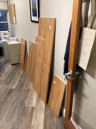 Ace Handyman Services Cape Cod Desk Assembly Before