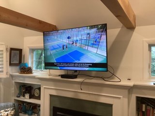 Ace Handyman Services Cape Cod TV Installation After