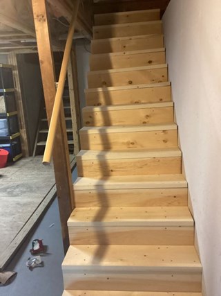 Ace Handyman Services Stair Threads Replacement After