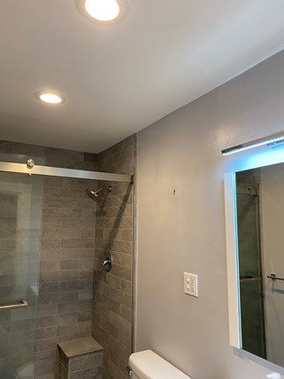 Bathroom Ceiling Drywall Repair After