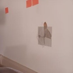 Ace Handyman Services Drywall Patch Before