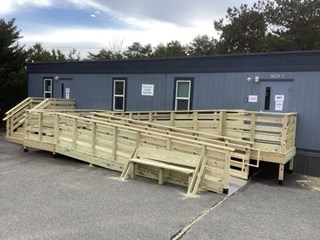 Ace Handyman Services Cape Cod Wellfleet Food Pantry ADA-Compliant Ramp Replacement After