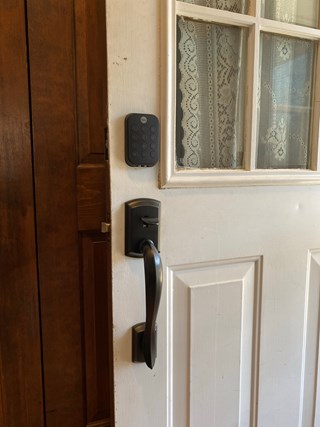 Ace Handyman Services Door Handle Electronic Lockset After