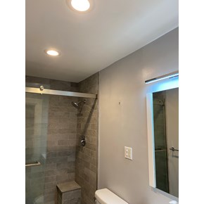 Ace Handyman Services Bathroom Ceiling Drywall Repair
