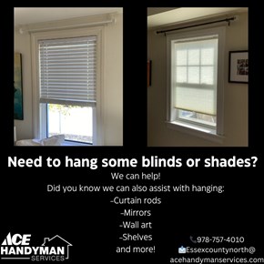 Blinds replacement Essex County, MA