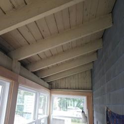 Back Porch Remodel by Ace Handyman Services in Arlington