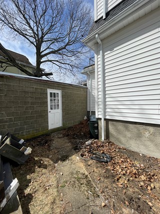 Ace Handyman Services removed the exterior staircase in Arlington