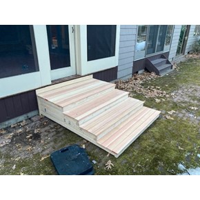 Exterior Stairs in Belmont MA