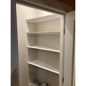 Custom storage shelving in Arlington MA