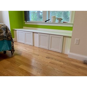 Window seat construction Lexington MA