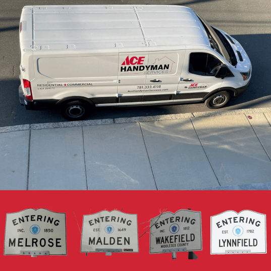 Ace Handyman Services Metro Boston Melrose fleet van