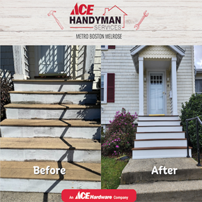 stair repair - Melrose, MA 02176