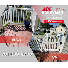 vinyl gate install - Wakefield, MA 01880