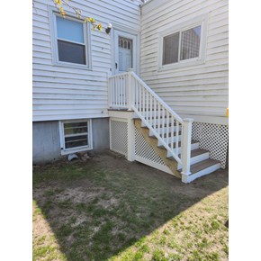 Back stair rebuild - Revere, MA 
