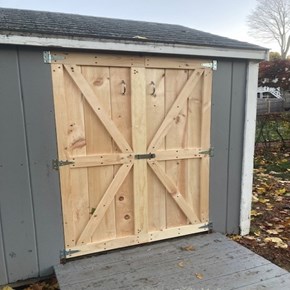 Ace Handyman Services shed door repair - Wakefield, MA 01880