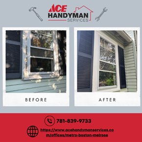 Window repair & paint - Melrose, MA