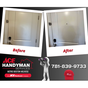 peep hole install - Melrose, MA 02176